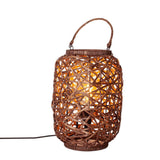 Tischlampe Diego aus Rattan