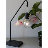 Tischlampe Rod 60cm Sandschwarz  By Rydens   