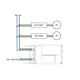 Schaltplan des Casambi V2 Modul Power Controller Phasenabschnitt max. 460W für LED Treiber.