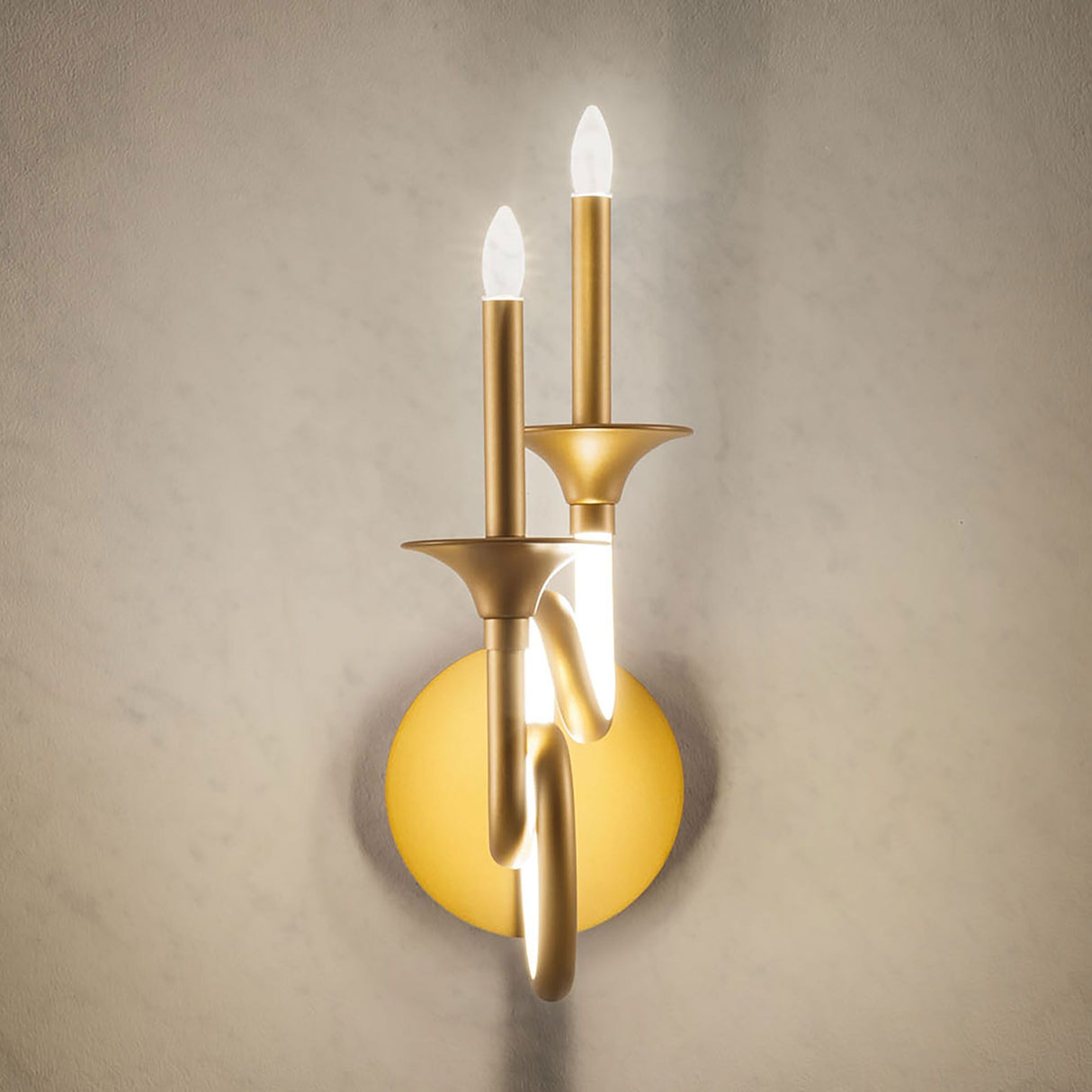 LED-Wandleuchte Chateau 2-flammig