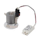 Contone LED Downlight Weiß rund Warmweiß IP44 mit LED Treiber und Dimmer-Funktion.