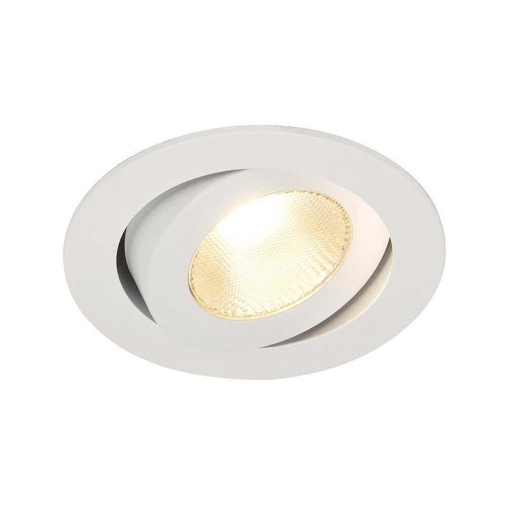 CONTONE Downlight schwenkbar rund Weiß 13W LED Warmweiß