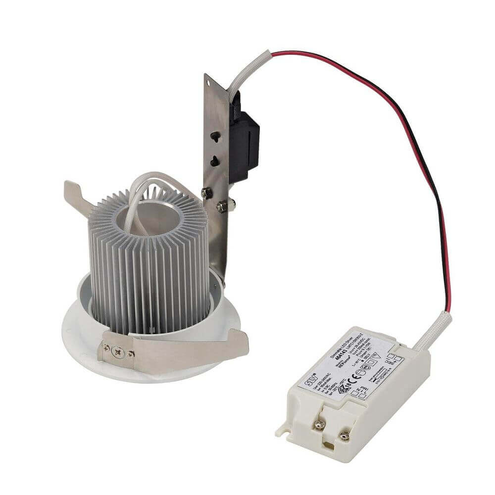 CONTONE Downlight schwenkbar rund Weiß 13W LED Warmweiß