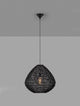 Capa Pendelleuchte E27 Schwarz – elegante Lampe im Ethno-Stil für gemütliche Wohnatmosphäre.