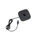 Capri USB-Tischleuchte in Schwarz mit USB-Kabel und dimmbarer Lichtstärke, ideal für modernes Ambiente.