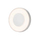 Carrara LED Außenwand- & Deckenlampe Ø 27cm CCT Weiß mit modernem Design und warmem Licht.