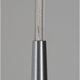 Casablanca Esstischlampe Ball 4-flammig im Detail mit Metallbasis und transparentem Kabel.