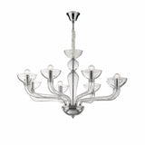 Casanova Madorious Glass Lusters 90 cm Chromum, czysty