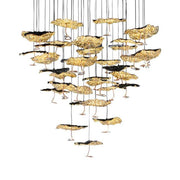 Catellani & Smith Gold Moon Chandelier LED Hängelampe