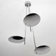Catellani & Smith Lederam C3 LED Deckenlampe mit elegantem, schwebendem Design und reflektierenden Scheiben.