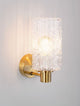 Certa Wandleuchte Gold mit Klarglasschirm und goldener Wandhalterung für stilvolles Interieur.
