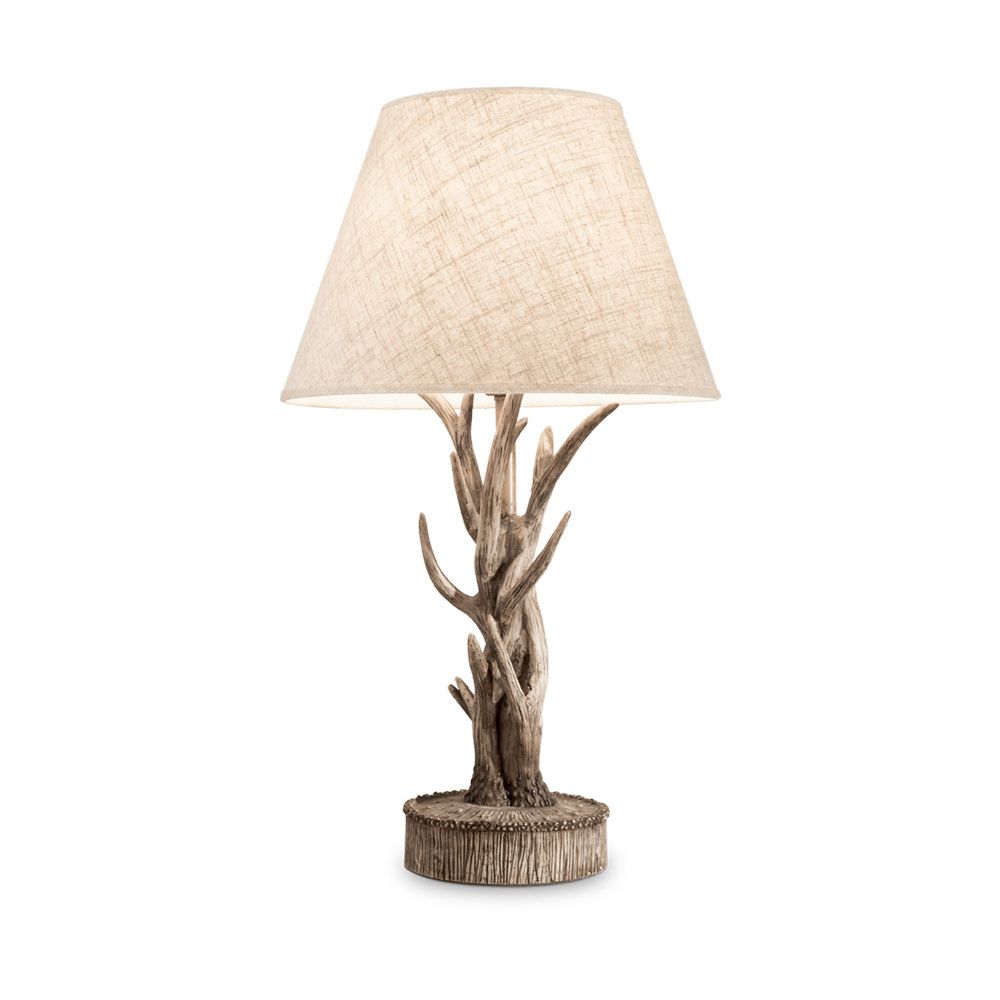 Chalet Wood Anti-Table Lampe