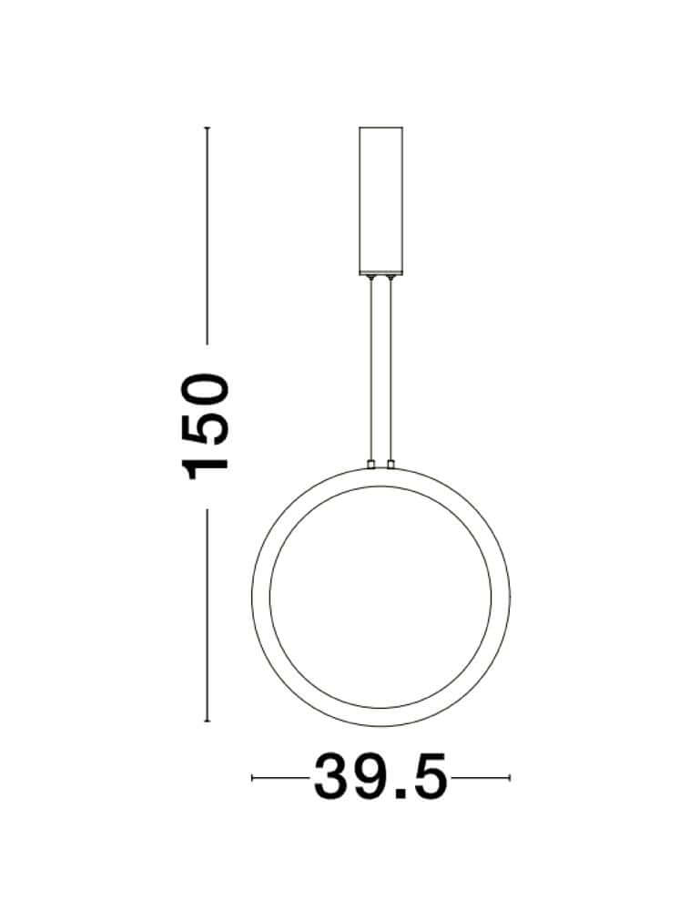 Change LED Pendelleuchte Ø 39,5cm 3000K