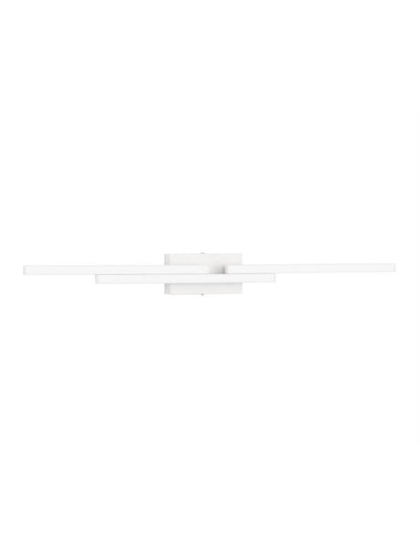 Chart LED Wandleuchte 3-flammig 3000K in modernem Design mit hochwertigem mattweißen Kunststoff.