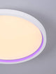 Chet LED Deckenleuchte 2-flammig 2700 5000K Weiß in elegantem Design mit sanfter Beleuchtung.