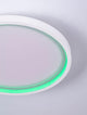 Chet LED Deckenleuchte 2-flammig 2700 5000K Weiß mit grünem Lichtakzent