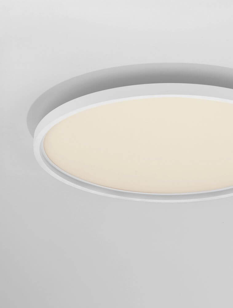 Chet LED Deckenleuchte 2-flammig 2700 5000K Weiß, moderne Deckenbeleuchtung für jeden Raum.