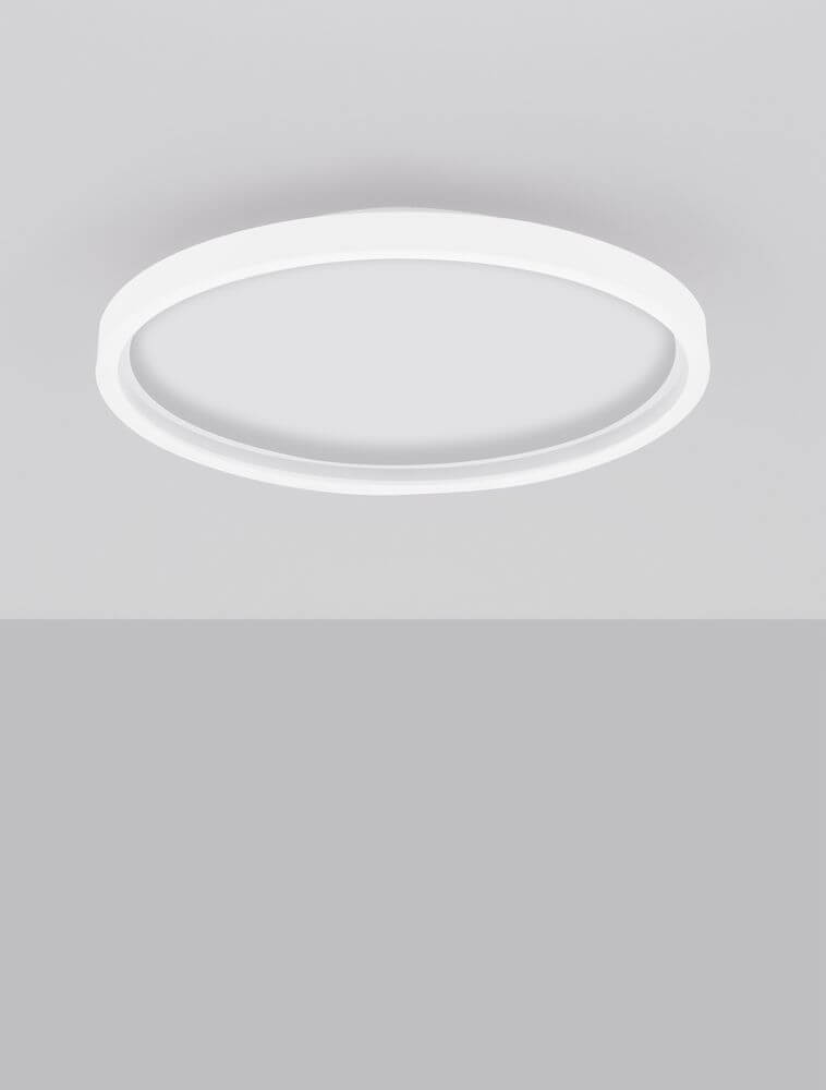 Chet LED Deckenleuchte 2-flammig 2700 5000K Weiß in modernem Design, ideal für jeden Raum.