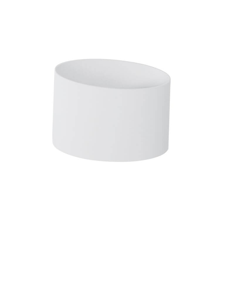 Chez LED Außenwandleuchte Oval 3000K Weiß IP54 - minimalistisches Design in Weiß