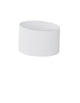 Chez LED Außenwandleuchte Oval 3000K Weiß IP54 - minimalistisches Design in Weiß