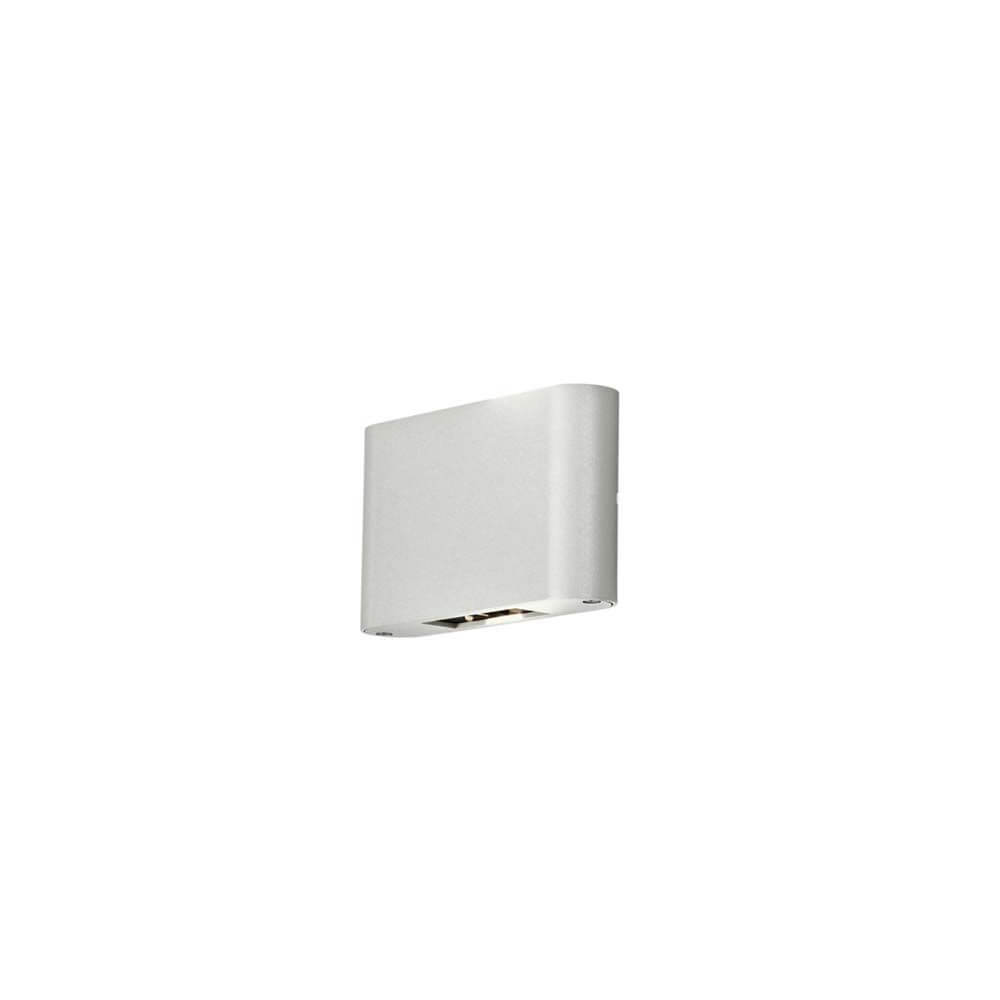 Chieri LED Außen Wandleuchte Up & Downlights in Weiß, verstellbarer Lichtwinkel für außen.