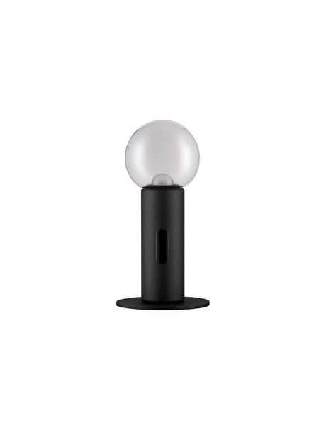 Chronos LED Bordlampe 3000K i moderne, minimalistisk design med rund glaskugle.
