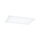 Clever LED Panel Flad Wärme-Dimmbar Weiß-Matt schwebend montiert, ideal für individuelle Möbelbeleuchtung.