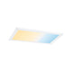 Clever LED Panel Flad Wärme-Dimmbar Weiß-Matt, flächiges Licht mit Tunable White-Funktion.