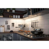 Clever LED Küchenlampe Barre 55cm Weiß, Chrom-Matt