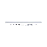 Clever LED Küchenlampe Barre 55cm Weiß, Chrom-Matt
