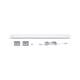 Clever LED Spot Border CCT 2700-6500K Weiß mit Montagezubehör und Kabel.