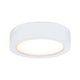 Clever LED Spot Disc Weiß 12W Weiß-Matt - zeitloses Design für moderne Möbelbeleuchtung.