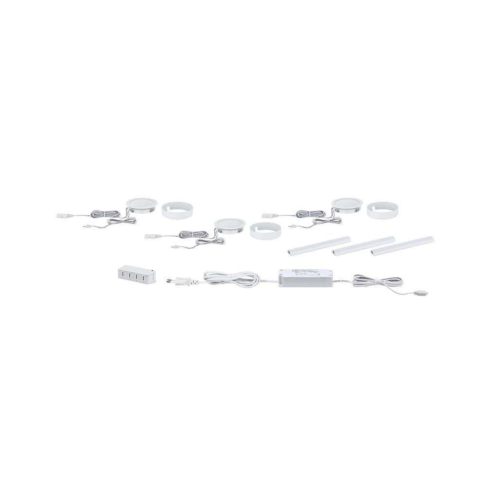 Clever LED spot disc white 12W white-matt