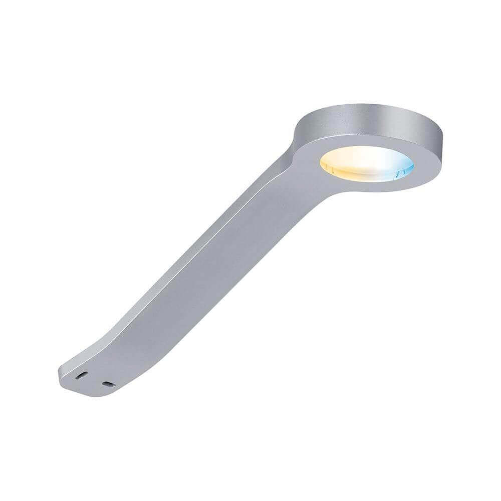 Clever LED Spot Mike Weiß, Chrom-Matt