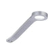 Clever LED Spot Mike Weiß, Chrom-Matt im modernen Design, ideal für individuelle Möbelbeleuchtung.