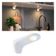 Clever LED Spot Neda CCT Weiß-Matt unter Oberschrank montiert, sorgt für optimale Beleuchtung.