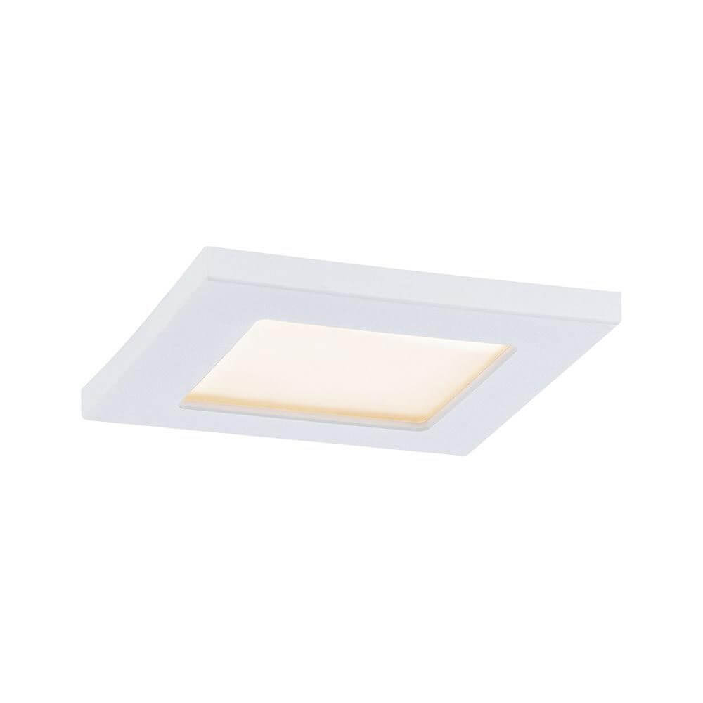Clever LED Spot Pola Weiß-Matt, schlichte Deckenleuchte in Weiß matt, ideal für individuelle Möbelbeleuchtung.