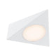 Clever LED Spot Trigo Weiß-Matt - unter dem Oberschrank montiert für optimale Beleuchtung der Arbeitsfläche.
