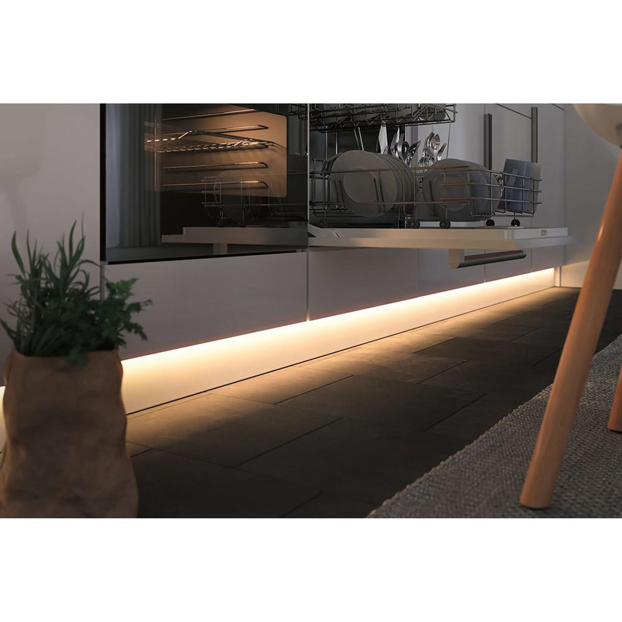 Clever LED Strip Weiß, Klar