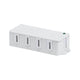 Clever Trafo 230V-12V 25W Weiß - Mehrfachanschluss für individuelle Möbelbeleuchtung.
