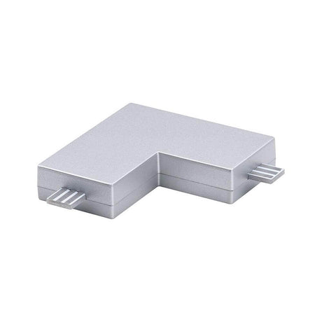 Clever connector Barre Chrome Matt for easy connection of Barre spots and custom furniture lighting