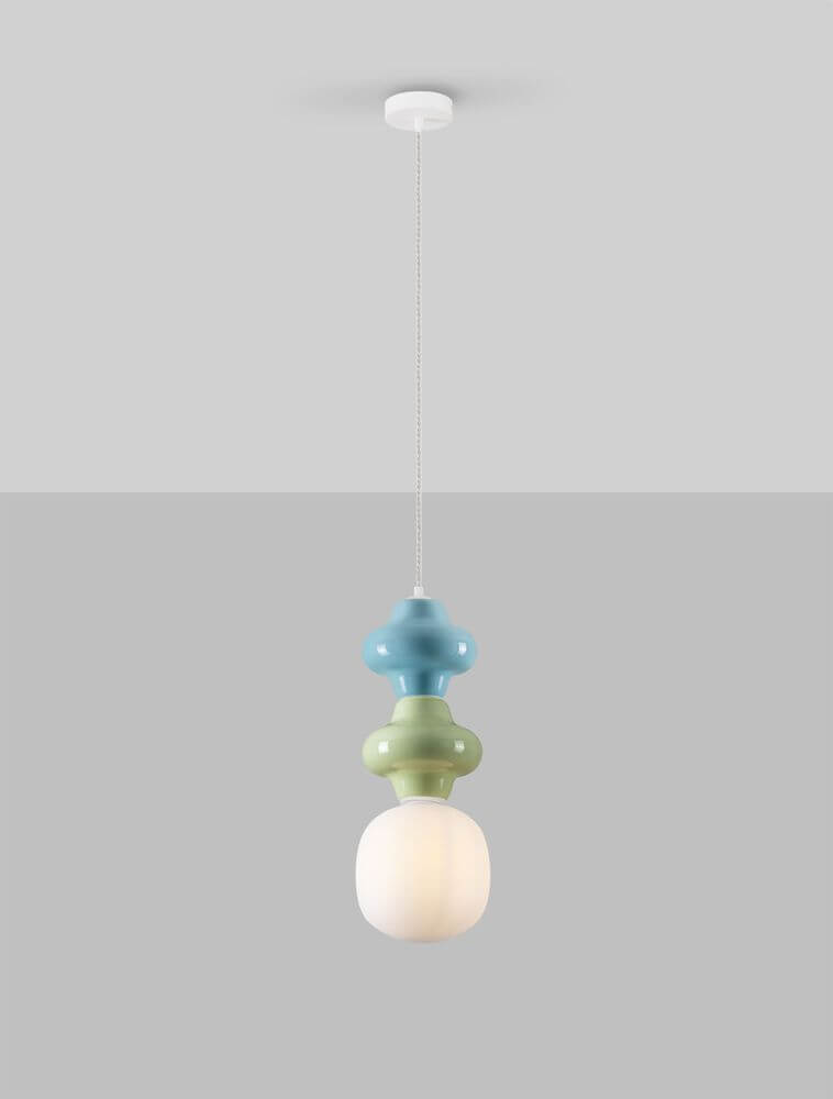 Clio Pendelleuchte Ø 18cm H 215cm