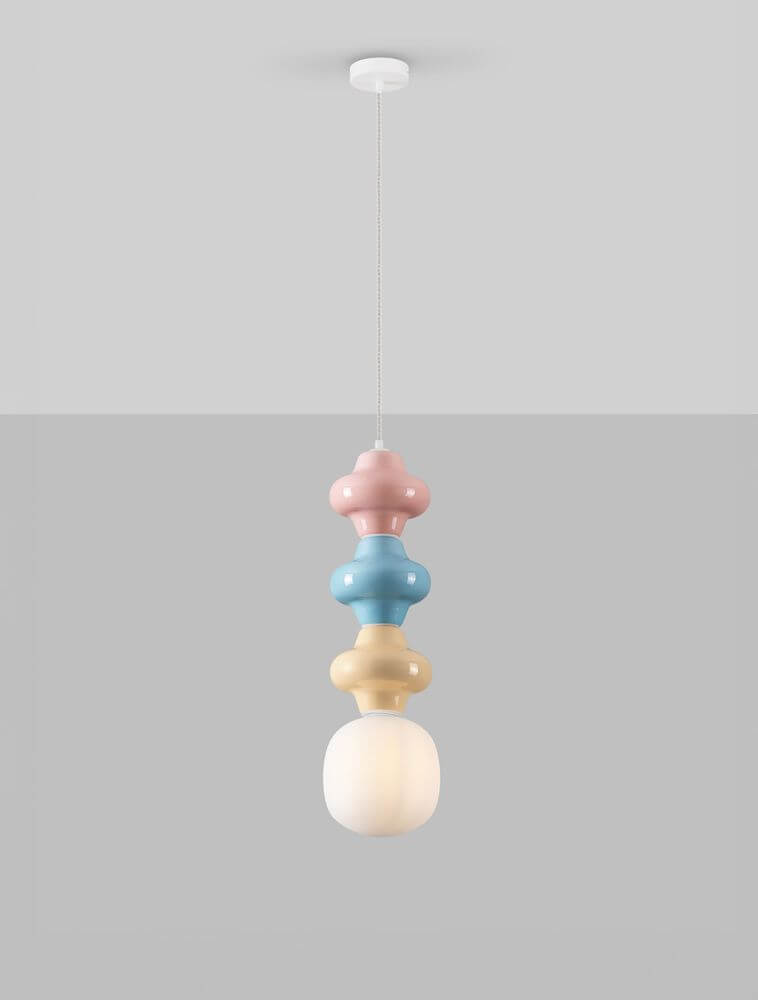 Clio Pendelleuchte Ø 18cm H 240cm
