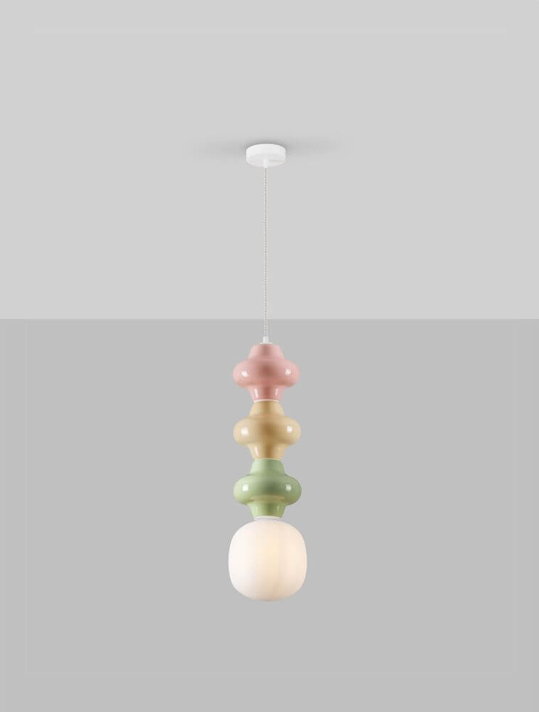 Clio Pendelleuchte Ø 18cm H 240cm