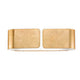 Clip Wandleuchte Up&Down 44cm Blattgold – elegante Metallfolien-Leuchte in Goldoptik.