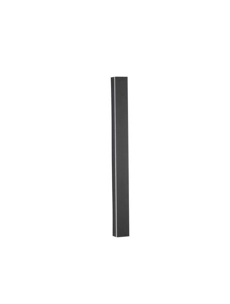Colby LED Wandleuchte 3000K Schwarz, 60 cm, schwarze Aluminium-Wandlampe mit indirektem Up and Down Light