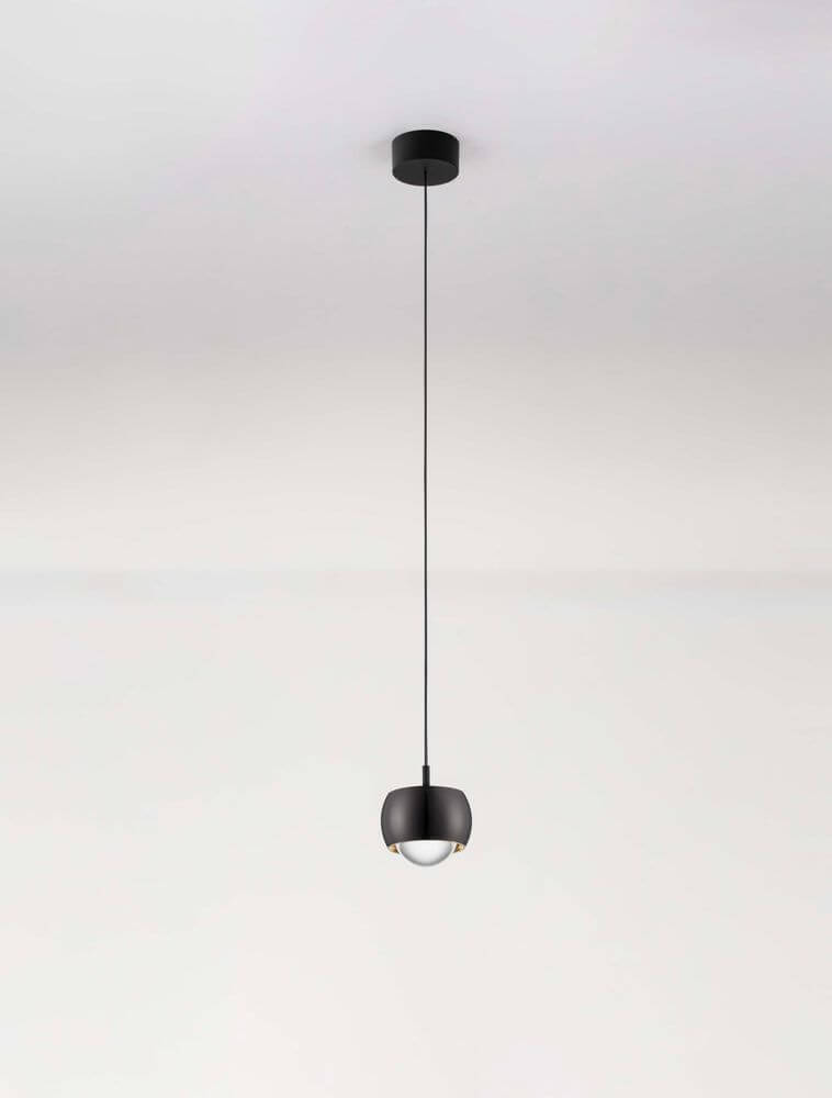 Conga LED Pendelleuchte Ø 9,6cm 3000K mit elegantem, zeitgenössischem Design und klarer Lichtqualität.
