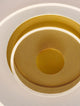 Detailansicht der Copo LED Deckenleuchte 3000K in Gold mit modernem Design und Dimmfunktion.