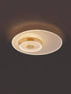 Copo LED Deckenleuchte in Gold, 50 cm Durchmesser, energiesparend und dimmbar für modernes Wohndesign.