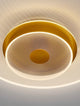 Copo LED Deckenleuchte 3000K in Gold, elegantes Design mit energiesparender LED-Beleuchtung.